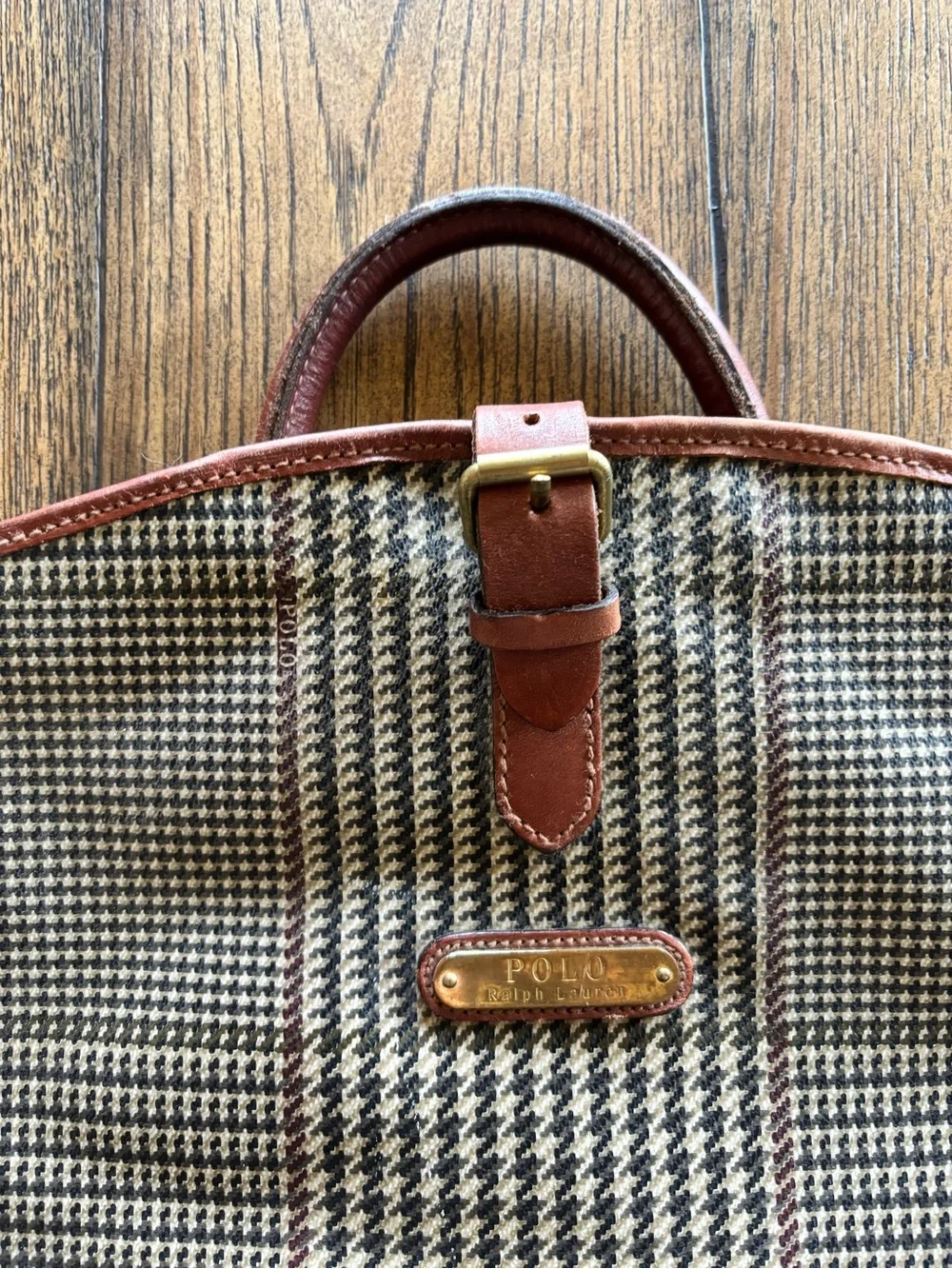 Polo Ralph Lauren Plaid Garment Bag